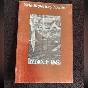 August Wilson Fences World Premiere Program Yale Repertory Theatre 1985 SO RARE